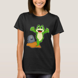 Camiseta Tumba de Halloween de rana