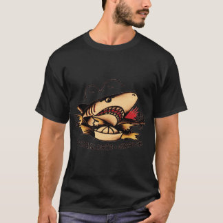 Camiseta Tumba de marineros tiburón Americanraditional Mari