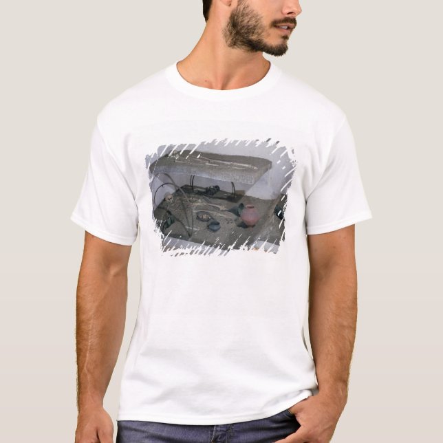 Camiseta Tumba de un jefe Gaulish y de su conductor del (Anverso)