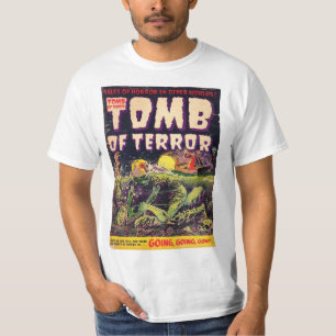 Camiseta Tumba del cómic ido del horror del terror que va