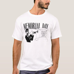 Camiseta Tumba del Memorial Day del desconocido