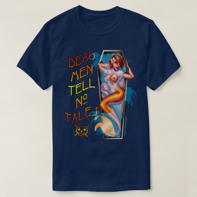 Camiseta Tumba superficial (Diseño del anverso)