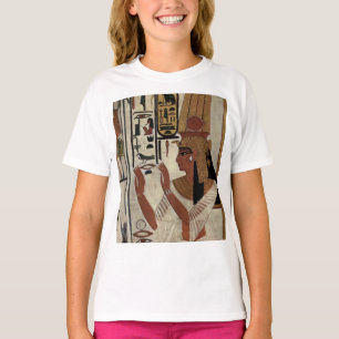 Camiseta Tumbas de antiguos faraones de Egipto Pintura colo