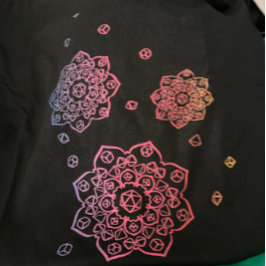 Camiseta Tumbling dice Mandala Shirt