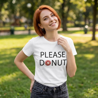 Camiseta Tumblr de Please Donut