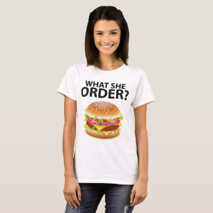 Camiseta Tumblr T-Shirt Lo Que Pida Burger