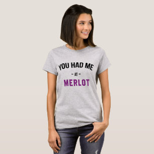Camiseta Tumblr T-Shirt Me Tenías En Merlot