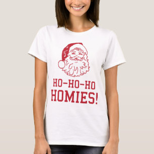 Camiseta Tumblr T-Shirt Santa Clause Ho Ho Homies