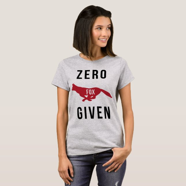 Camiseta Tumblr T-Shirt Zero Fox (Anverso completo)
