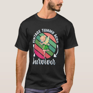 Camiseta Tummy Ache Superviviente Fairy Retro Vintage Stoma