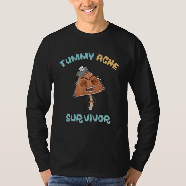 Camiseta Tummy ache survivor Stomachache IBS 1 (Anverso)