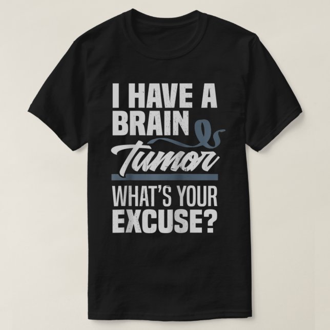Camiseta Tumor cerebral: ¿Cuáles son tus advertencias sobre (Diseño del anverso)