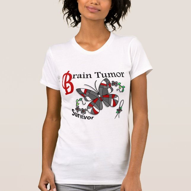 Camiseta Tumor cerebral del superviviente 6 (Anverso)