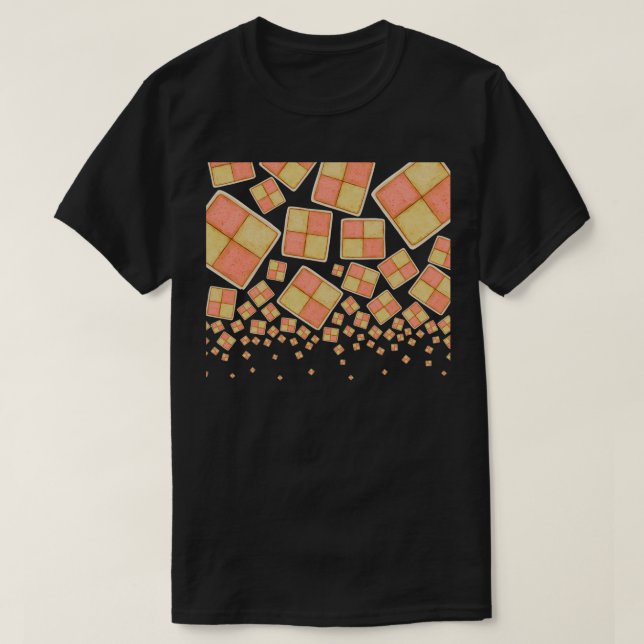 Camiseta Tumor de Battenberg Cake (Diseño del anverso)