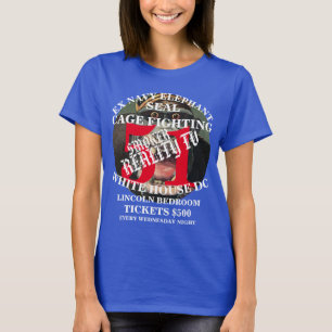 Camiseta Tump Ex Marinero Elefante Foca Lucha de Jaulas Pen