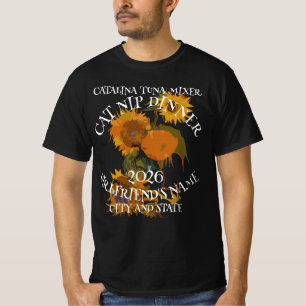 Camiseta Tuna Cat Mixer Mejor Vino para Mascotas Catalina M