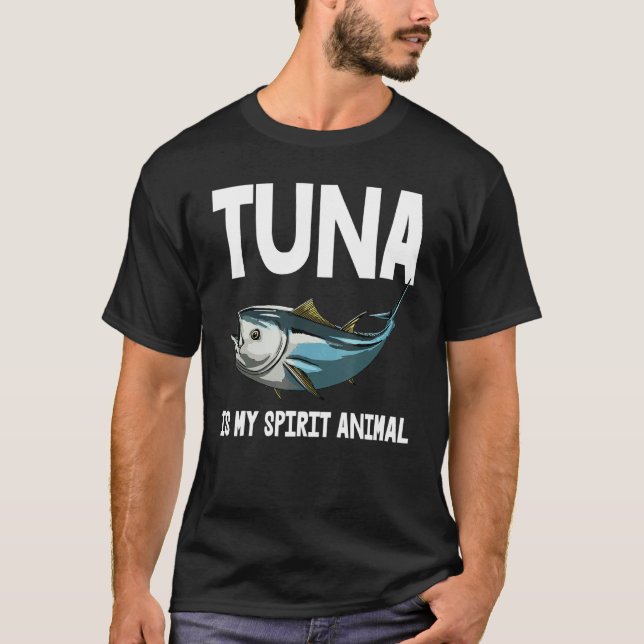 Camiseta Tuna Is My Spirit Animal Offshore Fish Spearfishin (Anverso)