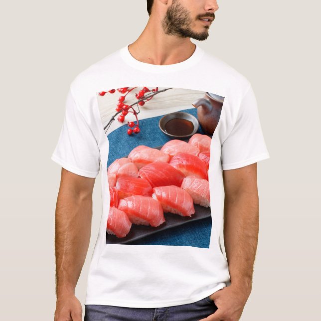 Camiseta Tuna Parade – Red Gradient (Anverso)