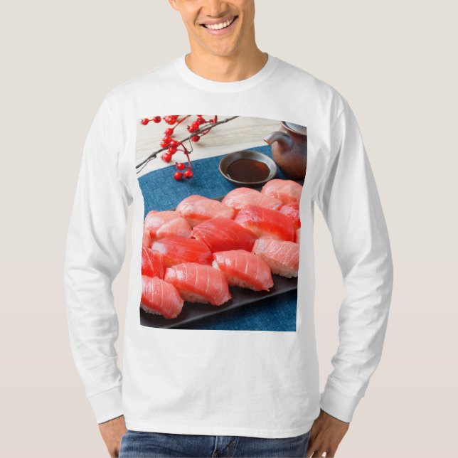 Camiseta  Tuna Parade – Red Gradient (Anverso)