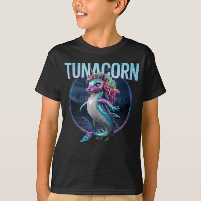 Camiseta Tunacorn Photographic Combo Creature Gracioso (Anverso)