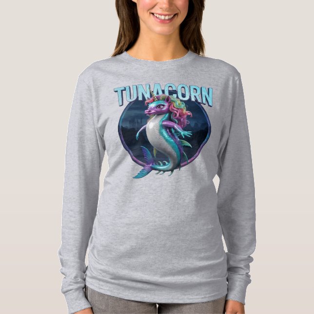 Camiseta Tunacorn Photographic Combo Creature Gracioso (Anverso)