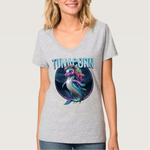 Camiseta Tunacorn Photographic Combo Creature Gracioso