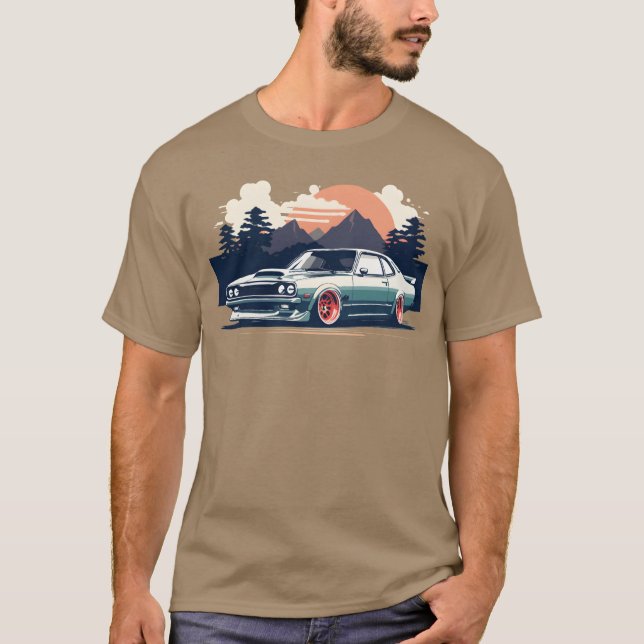 Camiseta Tuned Japan Car boy family (Anverso)