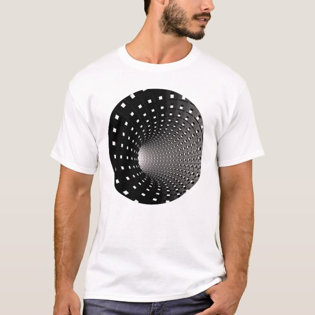 Camiseta túnel 3D (Anverso)