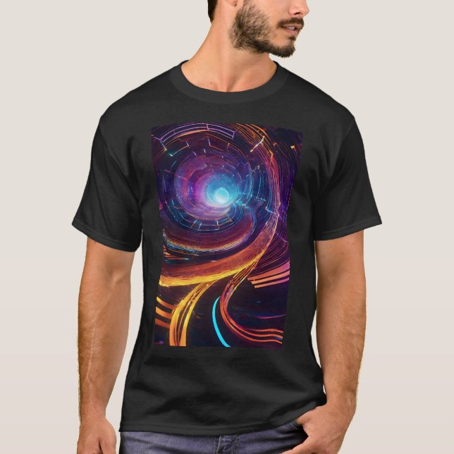 Camiseta Túnel cuántico (Anverso)