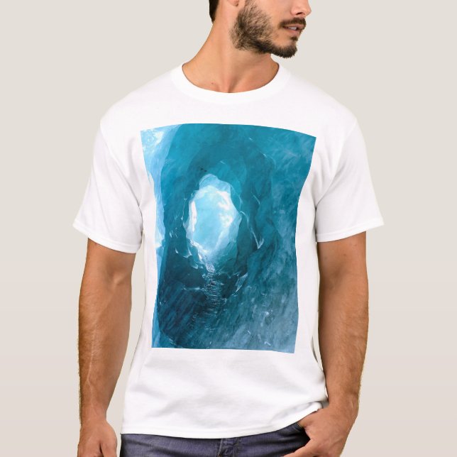 Camiseta Túnel de hielo glaciar T-Shirt (Anverso)
