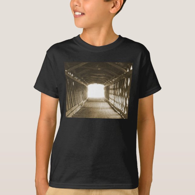 Camiseta Túnel de luz (Anverso)
