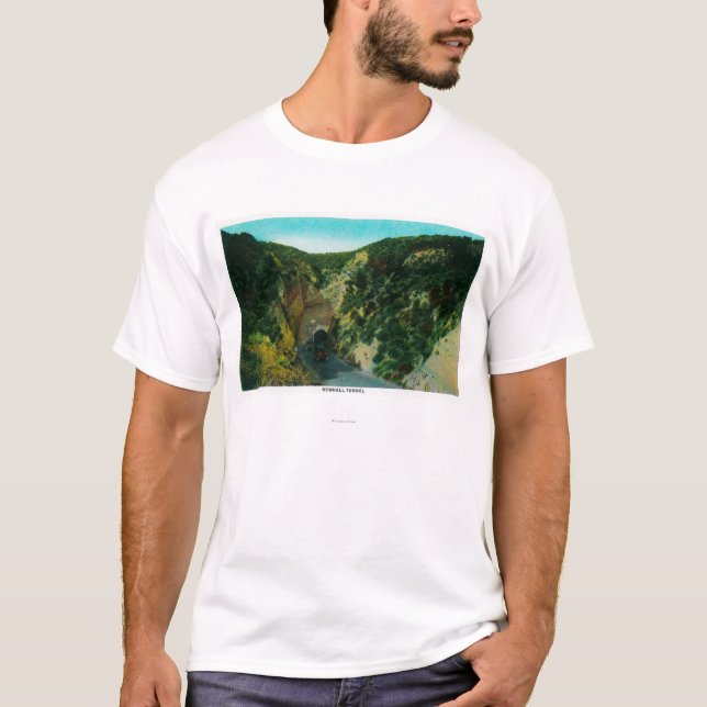 Camiseta Túnel de Newhall en la ruta de Ridge RouteRidge, (Anverso)