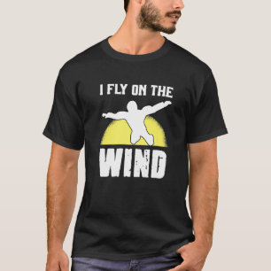 Camiseta Túnel de viento para hombres en el interior del cu