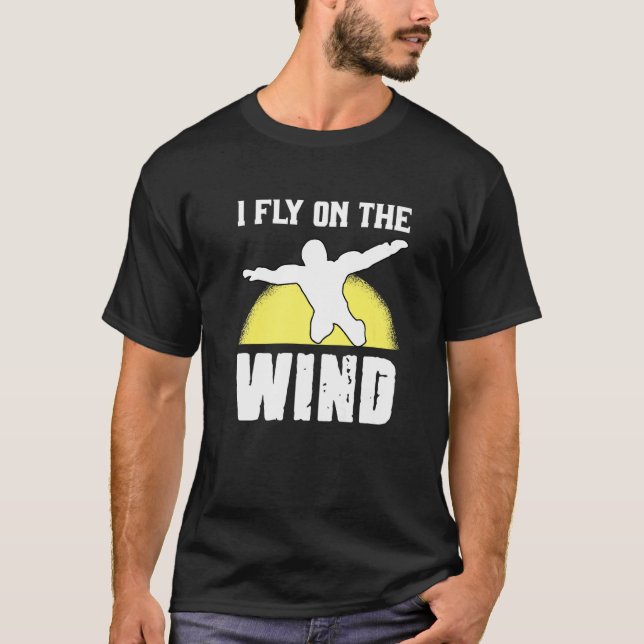 Camiseta Túnel de viento para hombres en el interior del cu (Anverso)