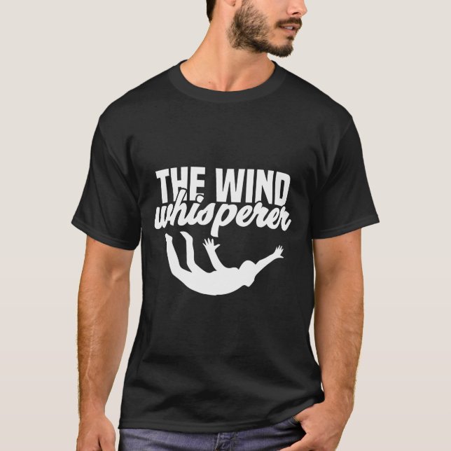 Camiseta Túnel de vientos de vuelo interior de vuelo aéreo (Anverso)