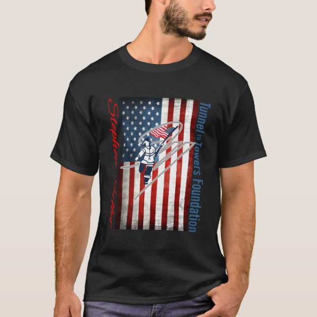 Camiseta Túnel Stephen Siller, de la bandera estadounidense (Anverso)