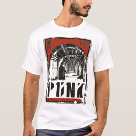 Camiseta Túnel subterráneo retro de punk | Propaganda vinta