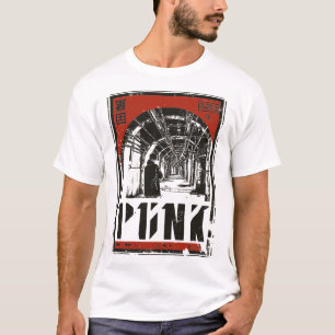 Camiseta Túnel subterráneo retro de punk Propaganda vinta