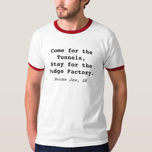 Camiseta Túneles del mandíbula de los alces (Anverso)