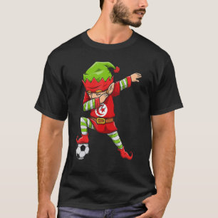 Camiseta Tunez Foot Navidades del equipo de fútbol Dabbing