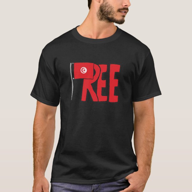 Camiseta Túnez libre (Anverso)