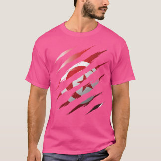 Camiseta Túnez Mi País Claw Nail