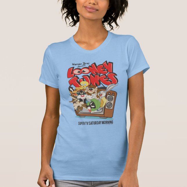 CAMISETA TÚNEZ RETROPETIDOS™ FRENTE A LA TELEVISIÓN (Anverso)
