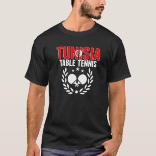Camiseta Túnez: Tenis de mesa, cena del equipo tunecino de