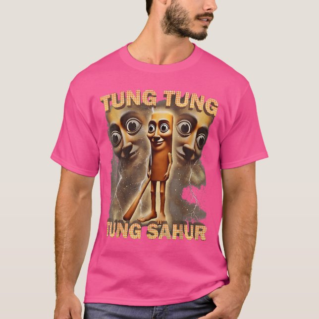 Camiseta Tung Sahur retro (Anverso)