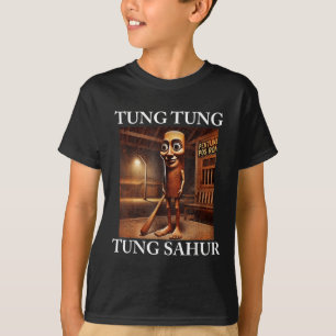 Camiseta Tung Tung Tung Sahur Meme divertido sobre la pudri