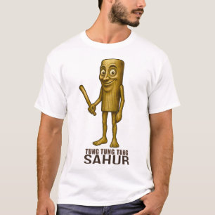 Camiseta Tung Tung Tung Sahur - Niños italianos divertidos 