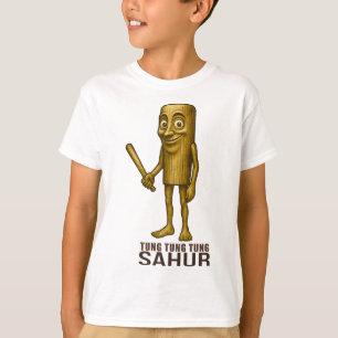 Camiseta Tung Tung Tung Sahur - Niños italianos divertidos