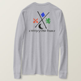 Camiseta túnica de manga larga