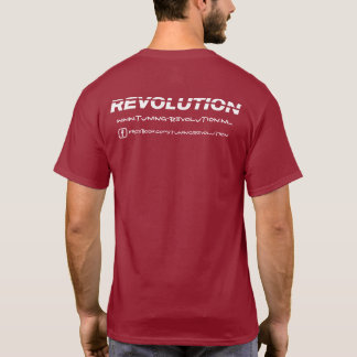 Camiseta Tuning Revolution - Witte tekst - Facebook